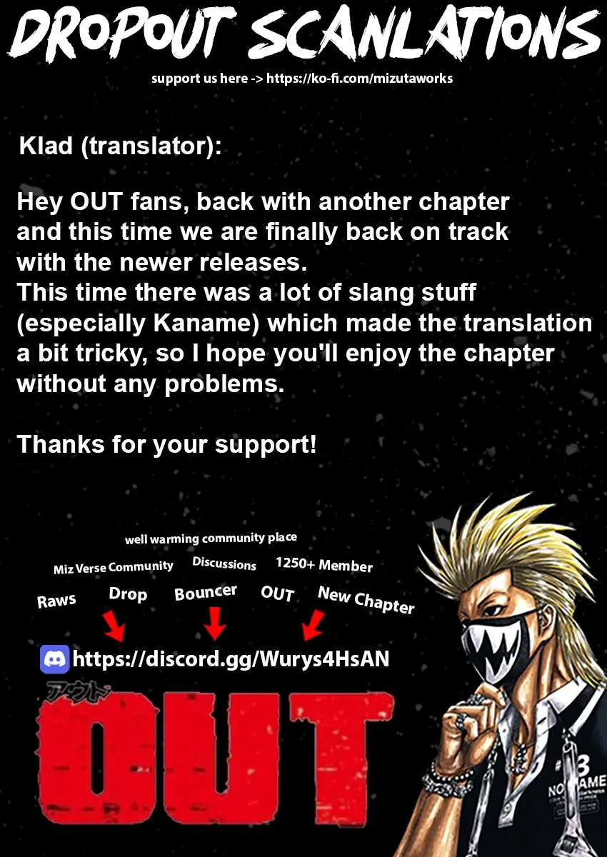 Out (Makoto Mizuta) Chapter 237 page 2 - 
