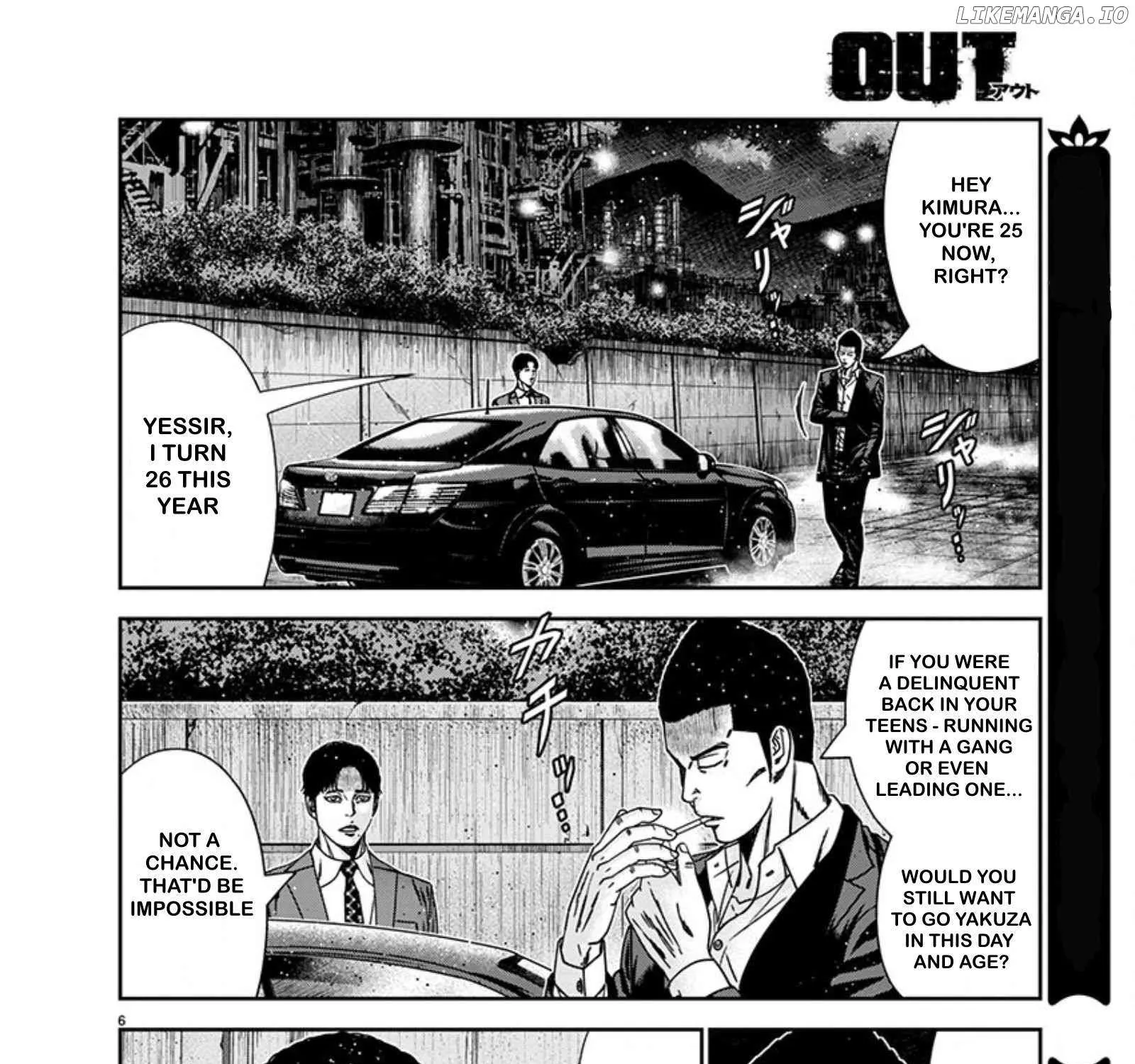Out (Makoto Mizuta) Chapter 240 page 11 - 