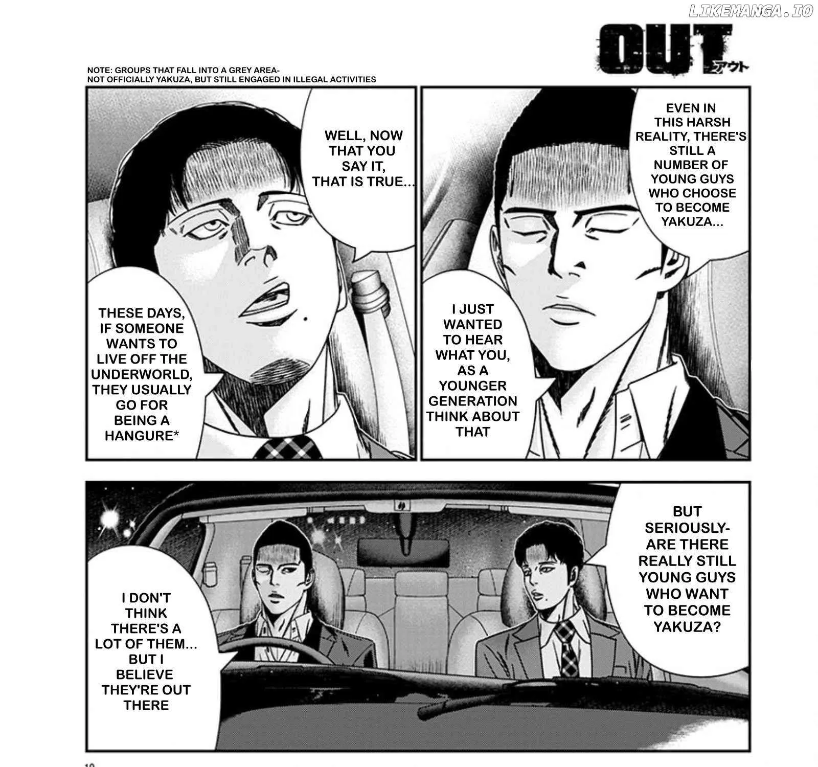 Out (Makoto Mizuta) Chapter 240 page 19 - 