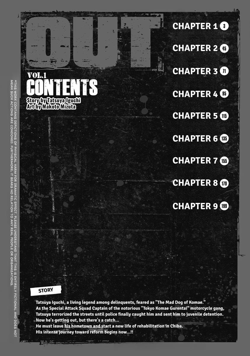 Out (MIZUTA Makoto) Chapter 1 page 4 - 