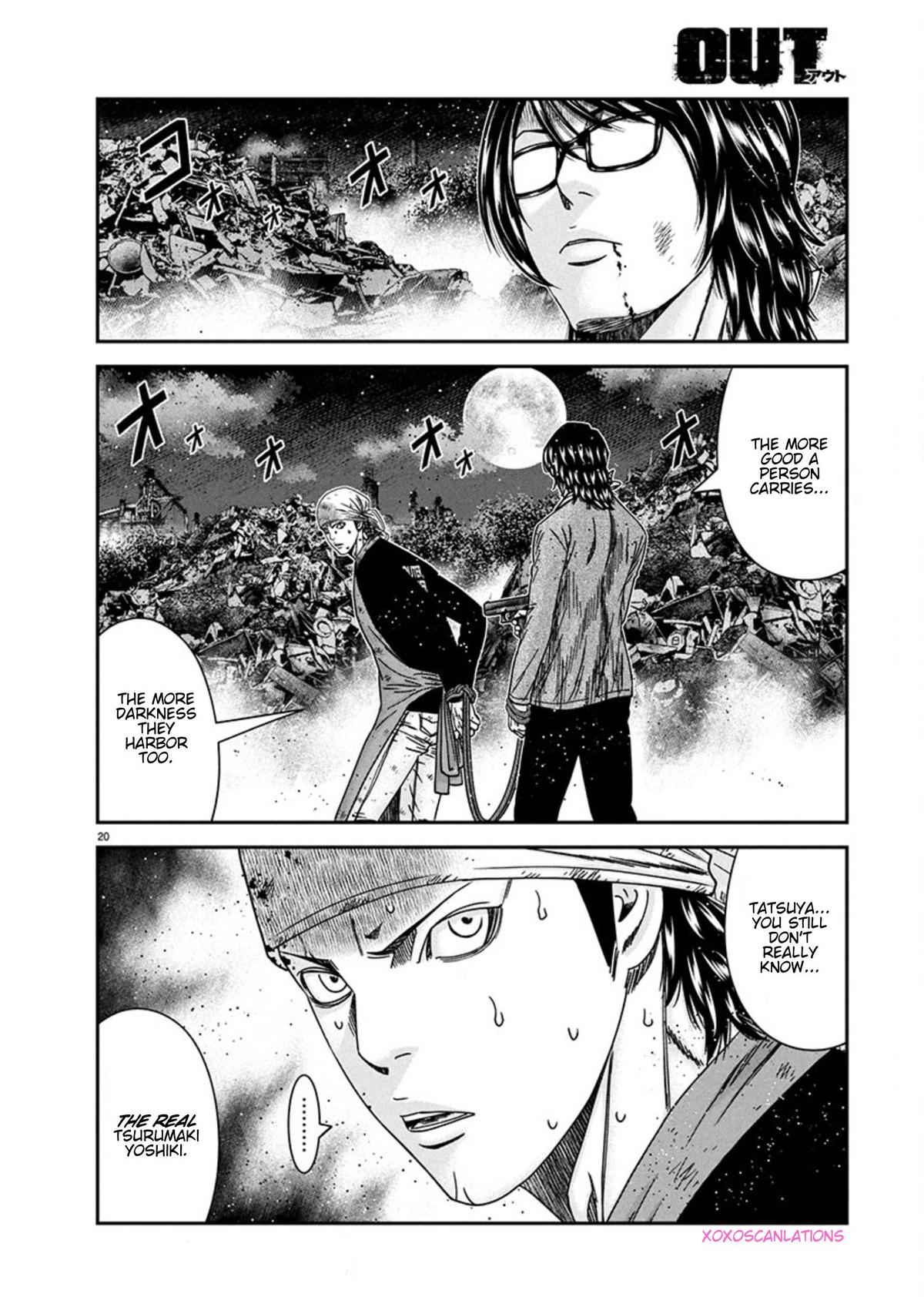 Out (MIZUTA Makoto) Chapter 259 page 20 - 