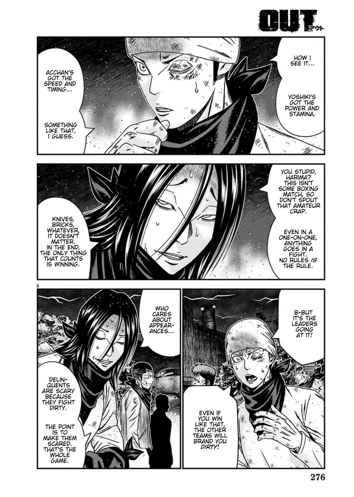 Out (MIZUTA Makoto) Chapter 262 page 7 - 