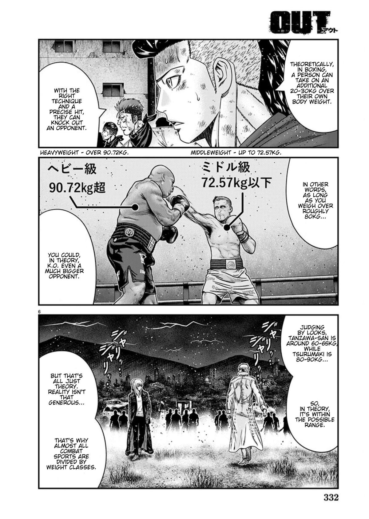 Out (MIZUTA Makoto) Chapter 264 page 6 - 