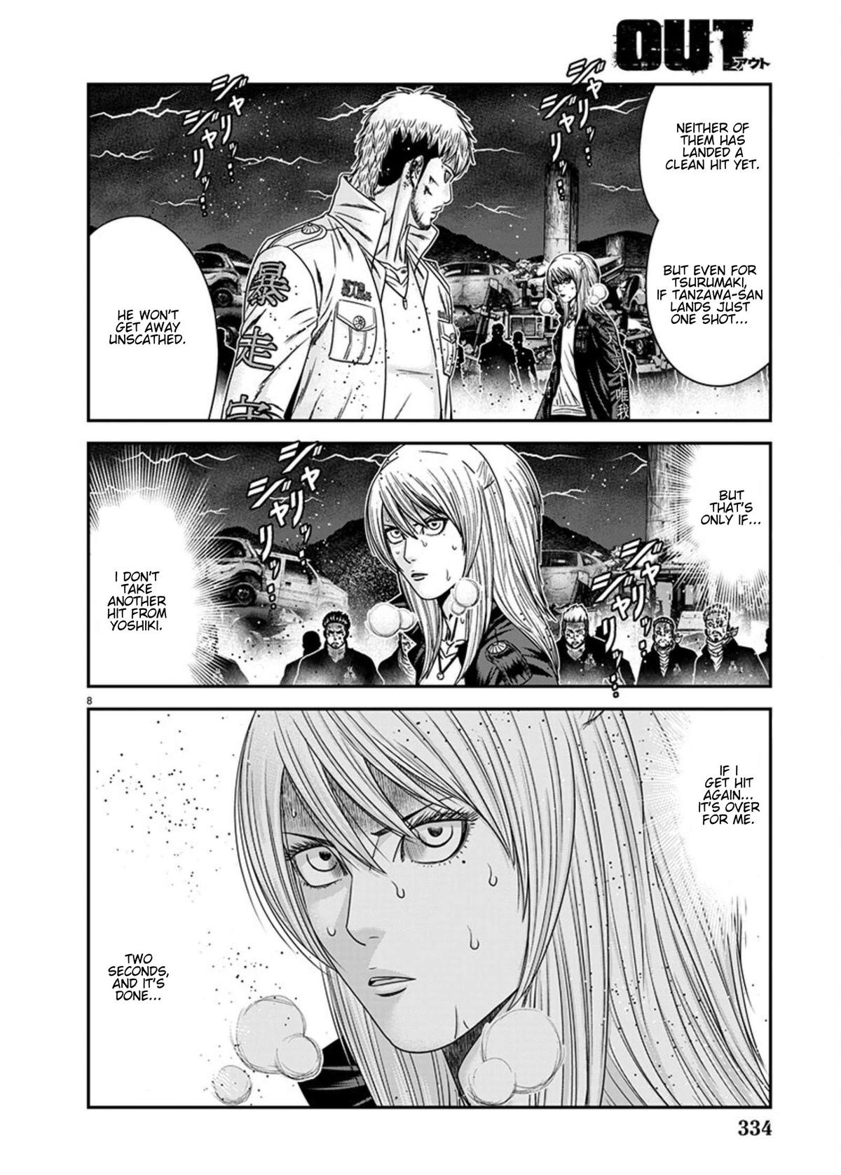 Out (MIZUTA Makoto) Chapter 264 page 8 - 