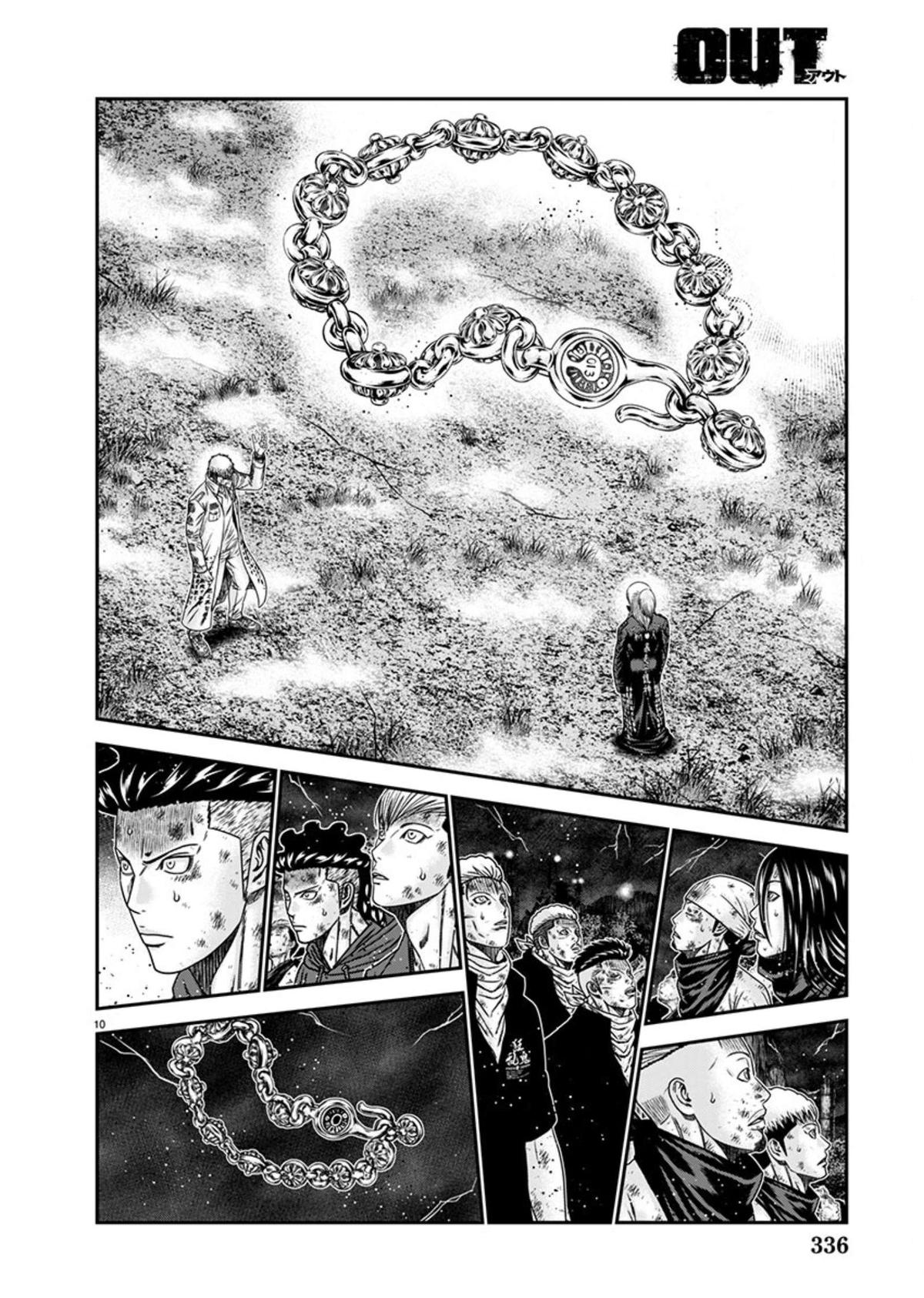 Out (MIZUTA Makoto) Chapter 264 page 10 - 