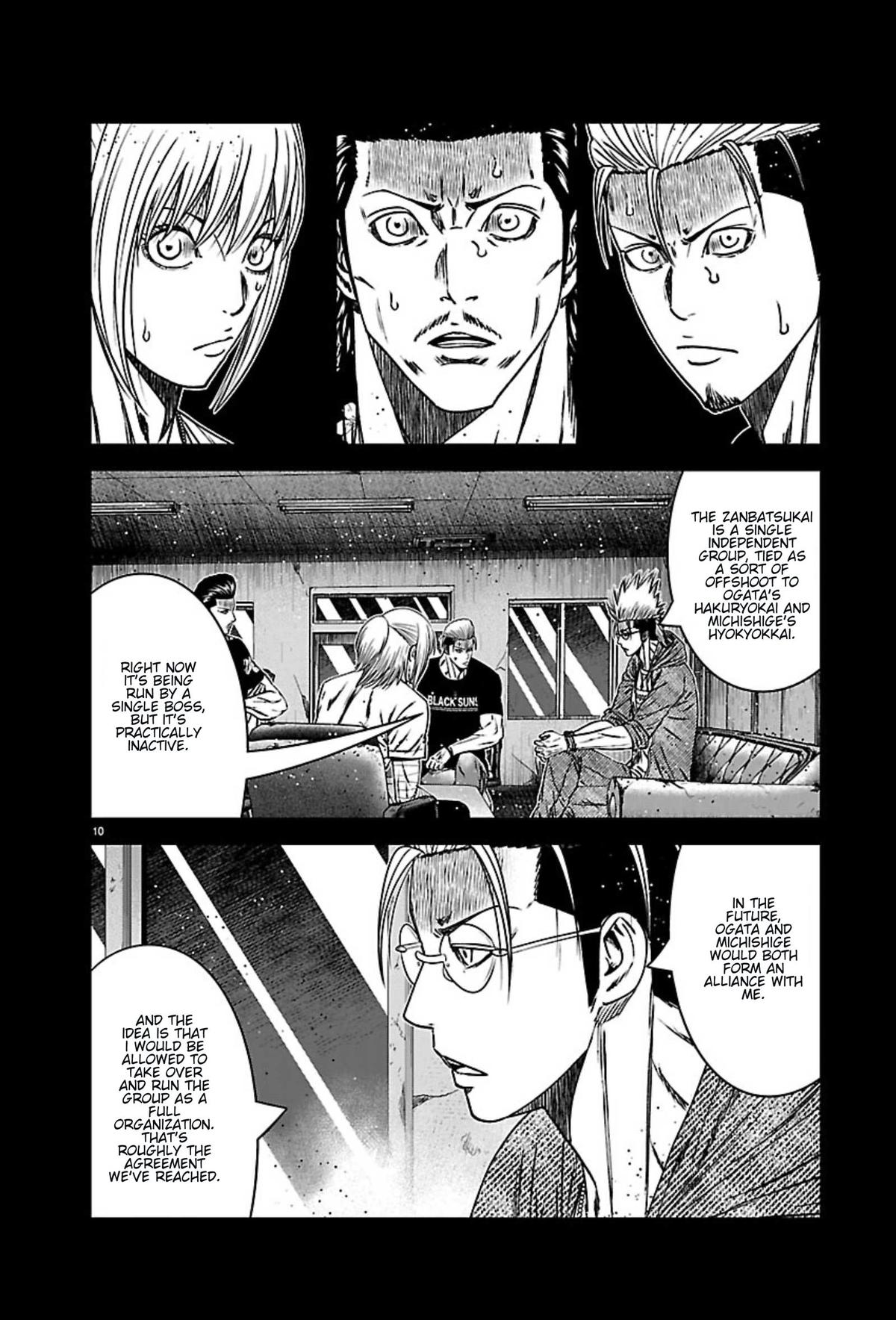 Out (MIZUTA Makoto) Chapter 270 page 10 - 