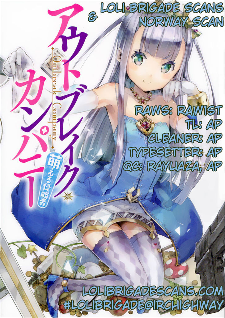 Outbreak Company - Moeru Shinryakusha Chapter 6 page 1 - 