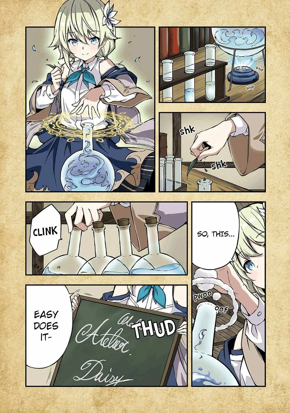 Outo no Hazure no Renkinjutsushi: Hazure Shokukyou Datta node, Nonbiri Omise Keiei Shimasu Chapter 1 page 3 - 