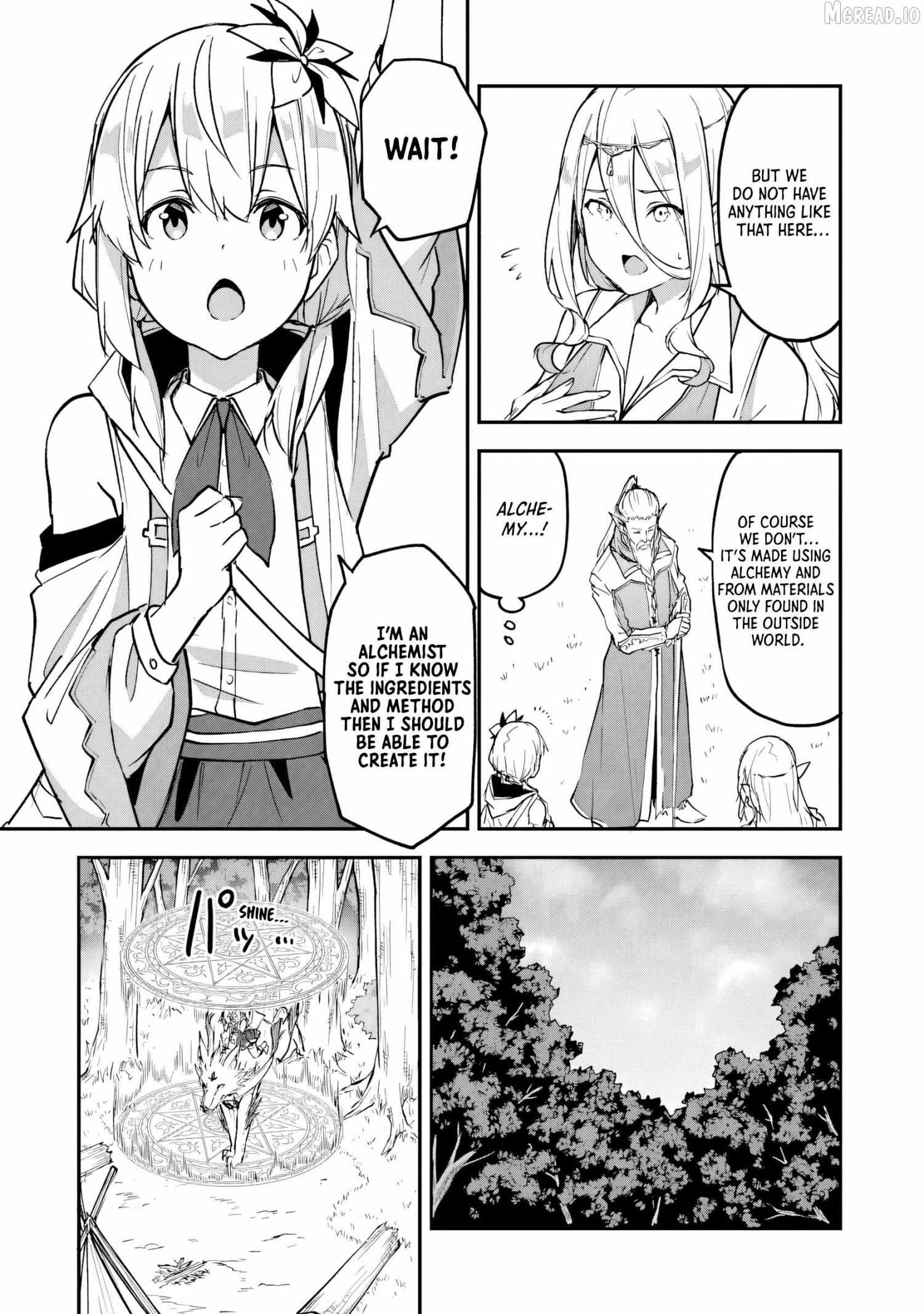 Outo no Hazure no Renkinjutsushi: Hazure Shokukyou Datta node, Nonbiri Omise Keiei Shimasu Chapter 35 page 21 - 