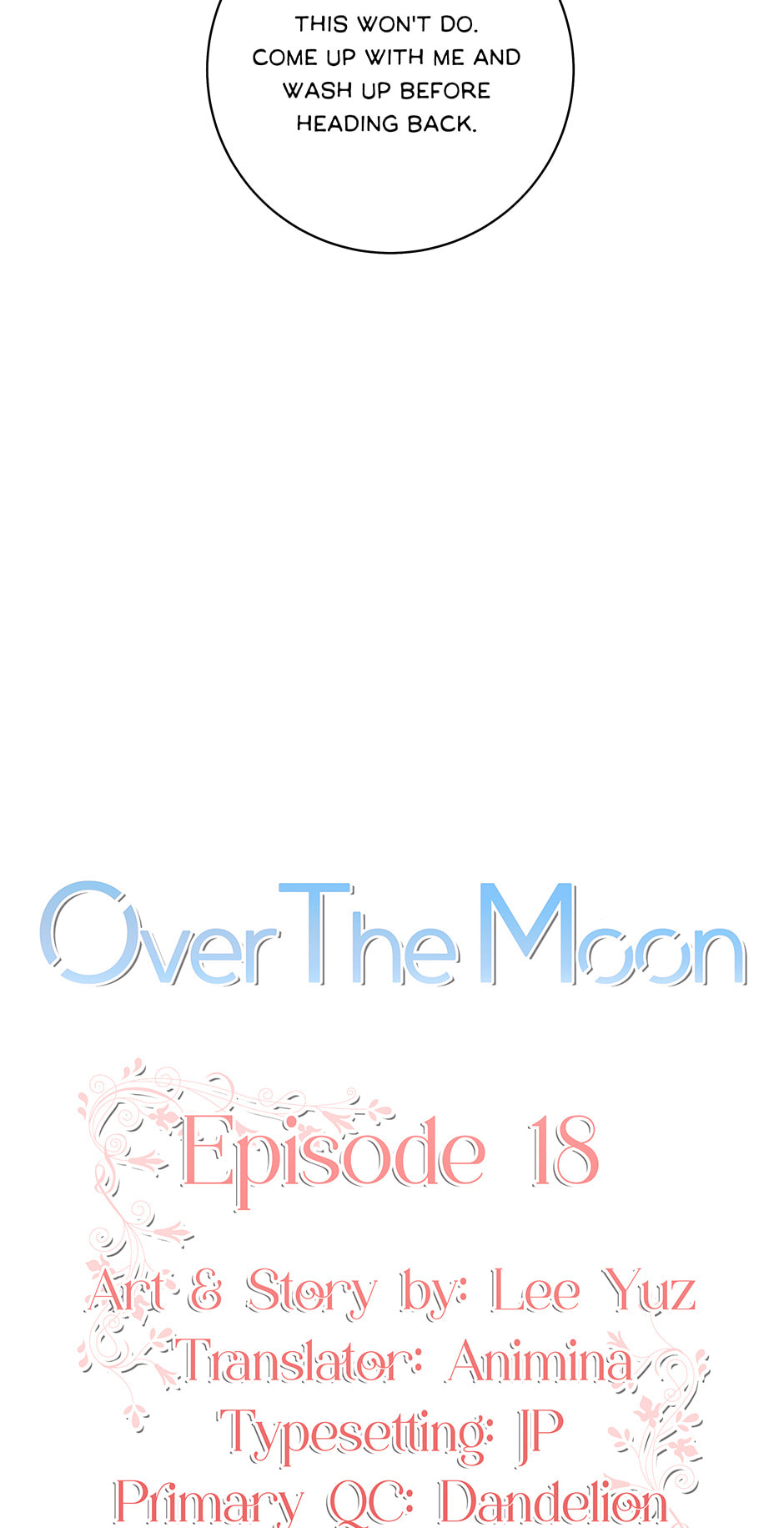 Over the Moon (Lee Yuz) Chapter 18 page 7 - 