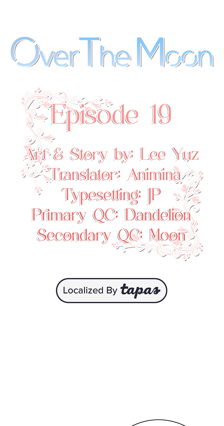 Over the Moon (Lee Yuz) Chapter 19 page 1 - 