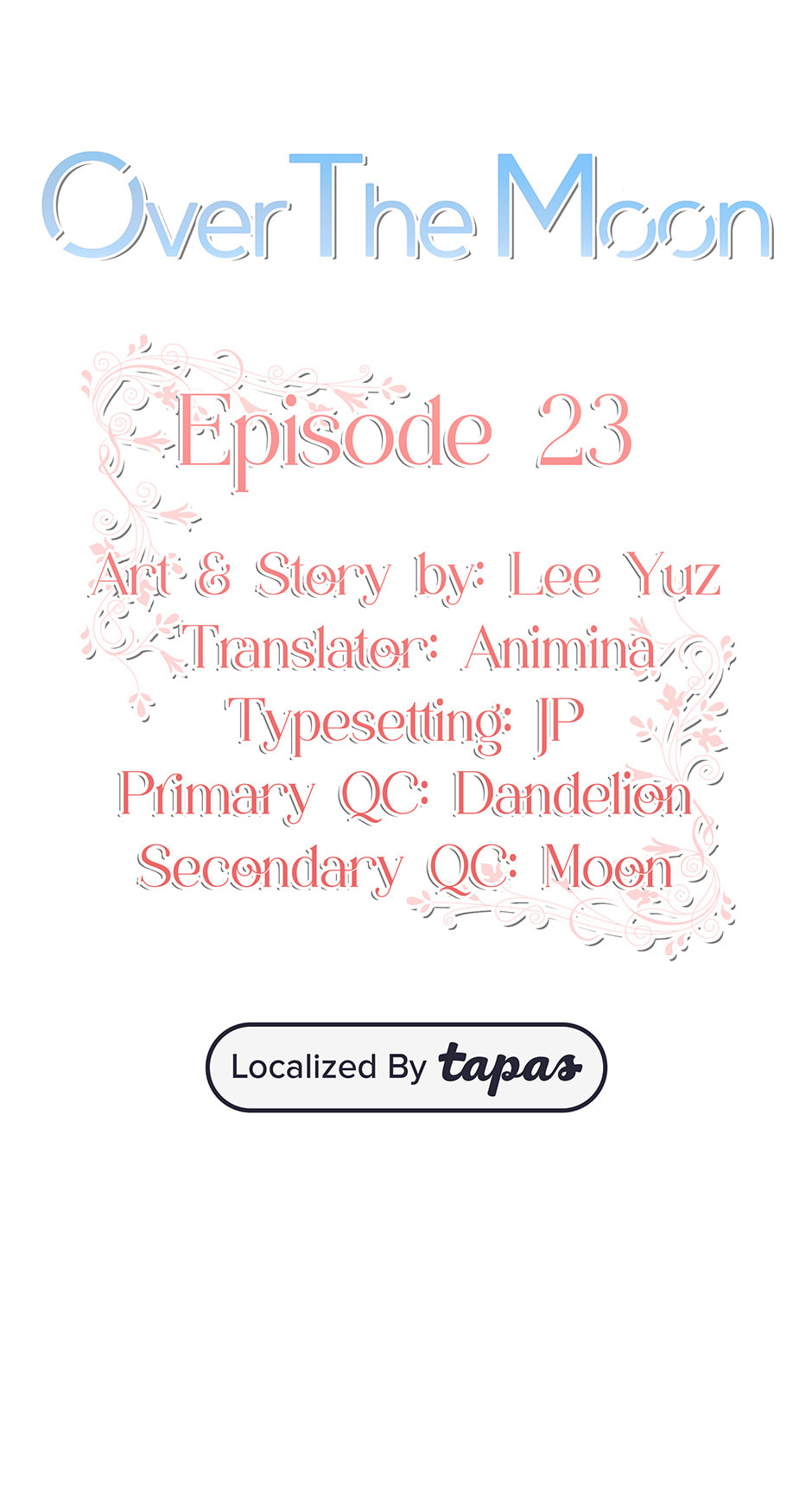 Over the Moon (Lee Yuz) Chapter 23 page 1 - 