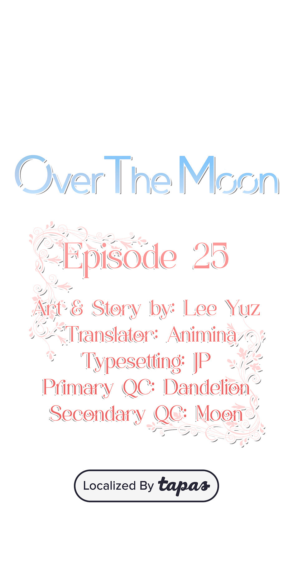 Over the Moon (Lee Yuz) Chapter 25 page 1 - 