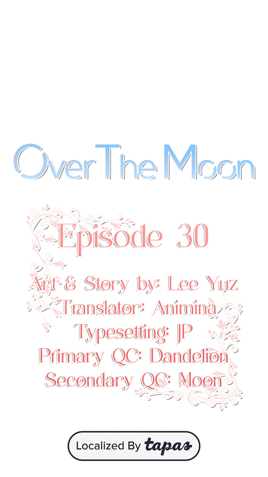 Over the Moon (Lee Yuz) Chapter 30 page 1 - 