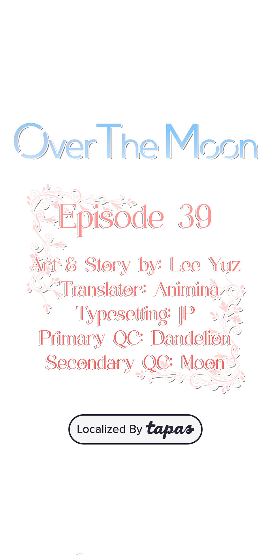 Over the Moon (Lee Yuz) Chapter 39 page 1 - 