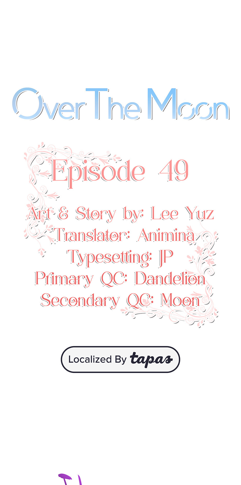 Over the Moon (Lee Yuz) Chapter 49 page 13 - 