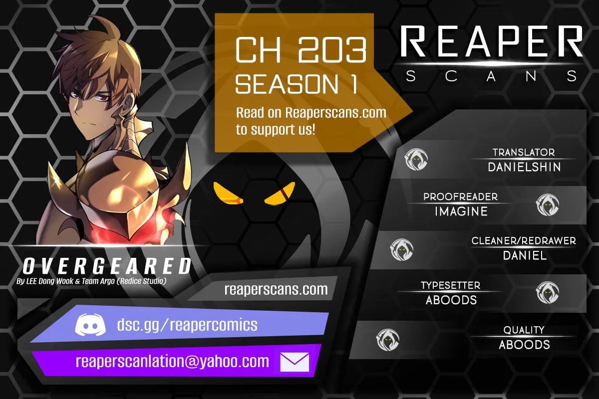 Overgeared (Team Argo) Chapter 221 page 1 - 