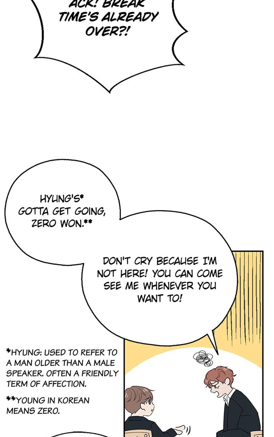 Overlooking Your Eyes Chapter 1.2 page 104 - 