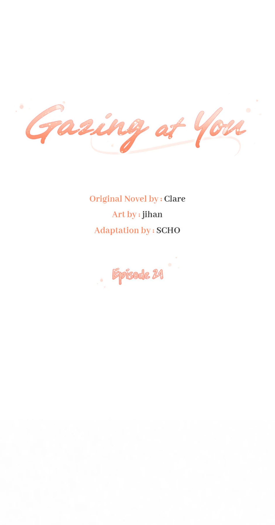 Overlooking Your Eyes Chapter 21 page 1 - 