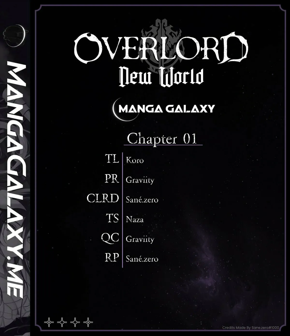 Overlord New World Chapter 1.1 page 1 - 