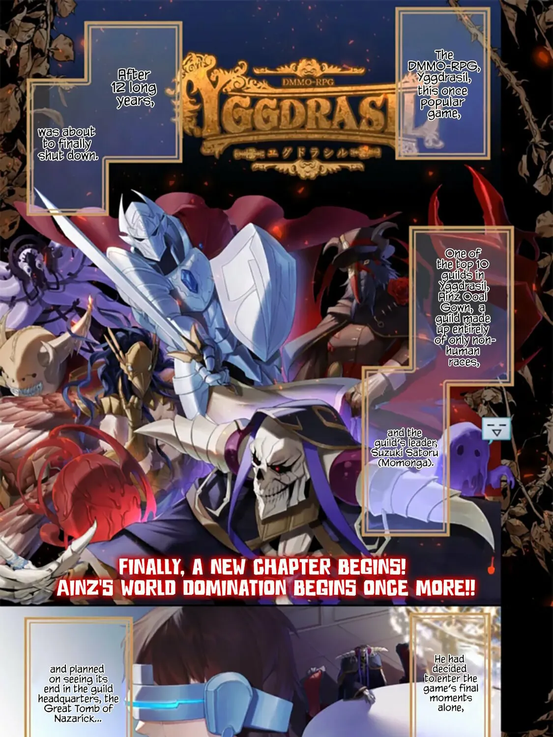 Overlord New World Chapter 1.1 page 2 - 