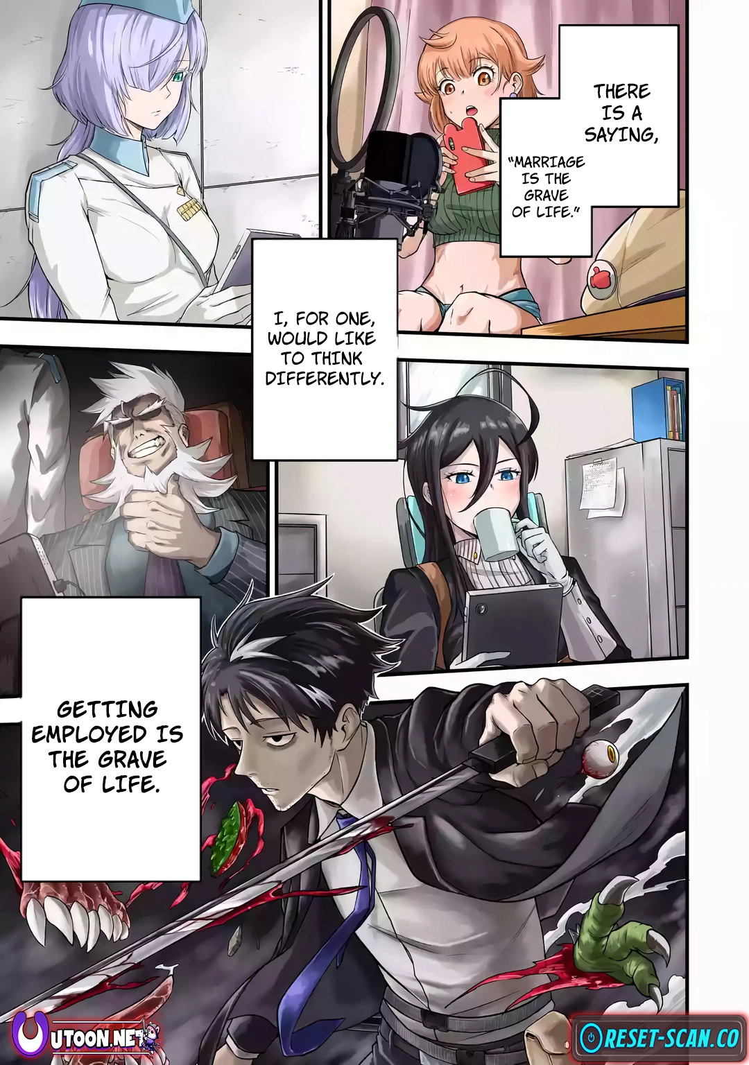 Overpowered and Underpaid: An OP Swordmaster Turns Hit Streamer Chapter 1 page 1 - 