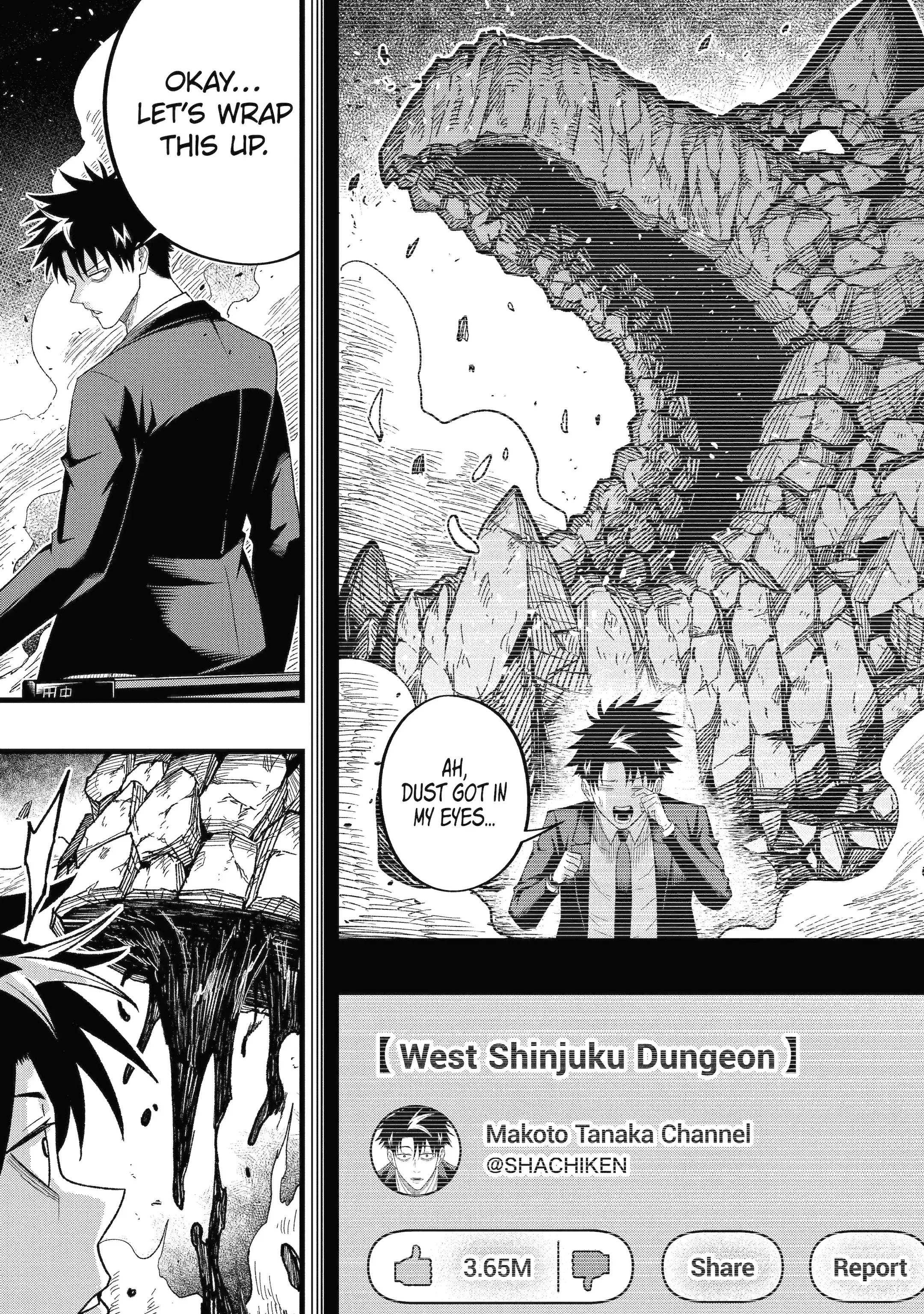 Overpowered and Underpaid: An OP Swordmaster Turns Hit Streamer Chapter 13.1 page 9 - 