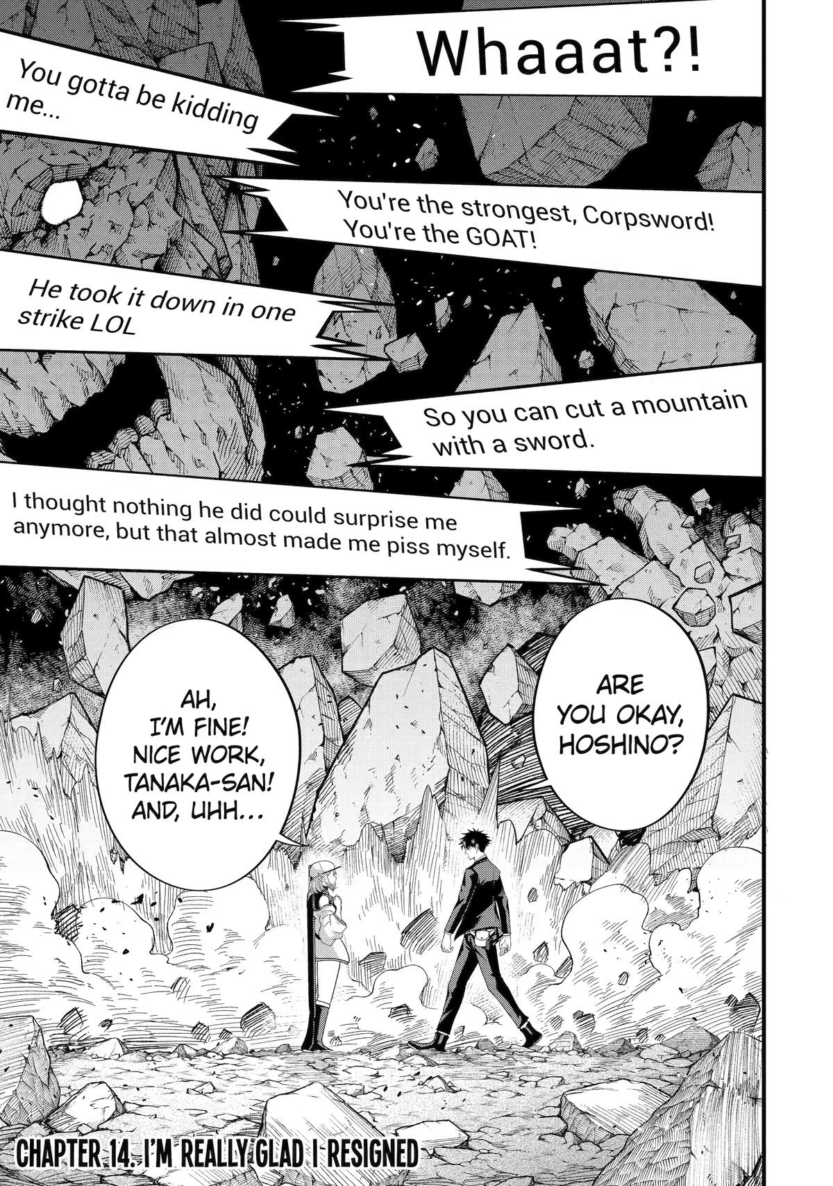 Overpowered and Underpaid: An OP Swordmaster Turns Hit Streamer Chapter 14 page 1 - 