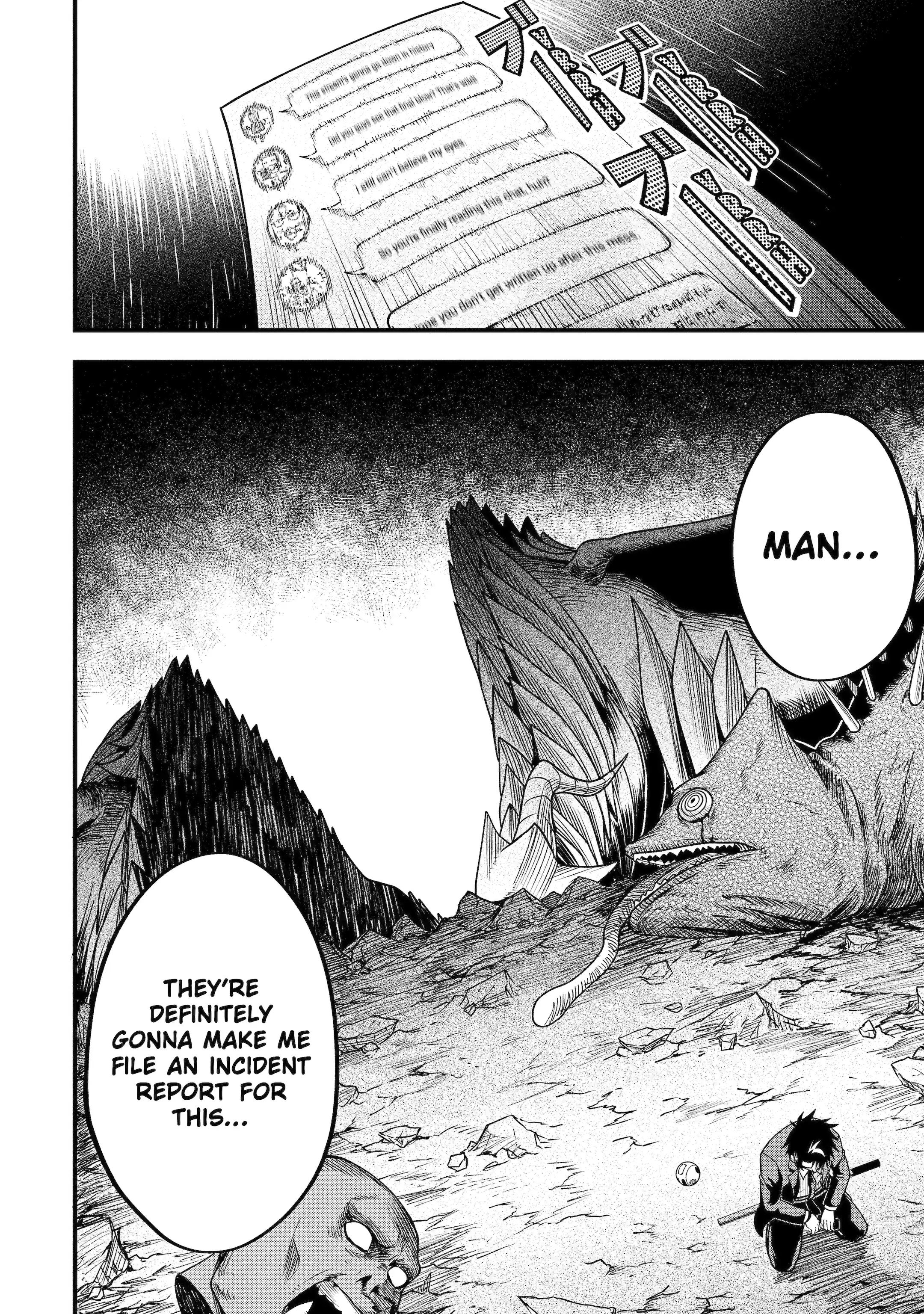 Overpowered and Underpaid: An OP Swordmaster Turns Hit Streamer Chapter 2.4 page 13 - 