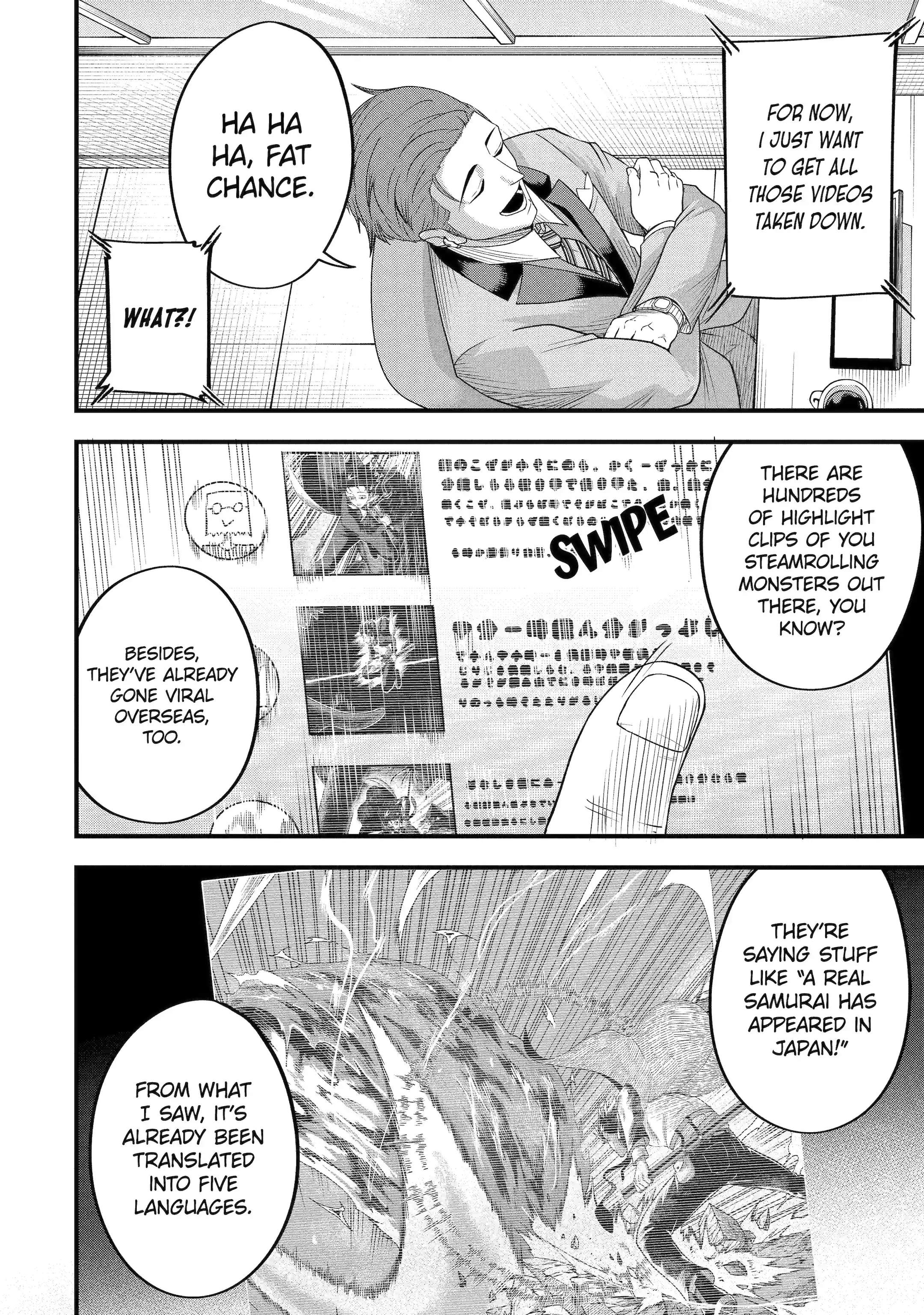 Overpowered and Underpaid: An OP Swordmaster Turns Hit Streamer Chapter 3.1 page 14 - 