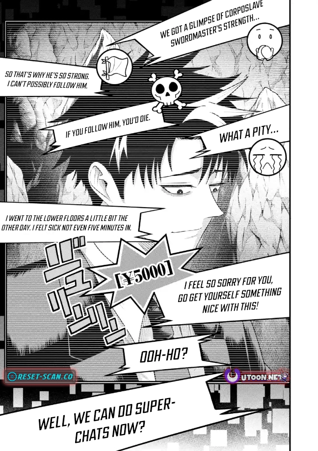 Overpowered and Underpaid: An OP Swordmaster Turns Hit Streamer Chapter 7.2 page 14 - 