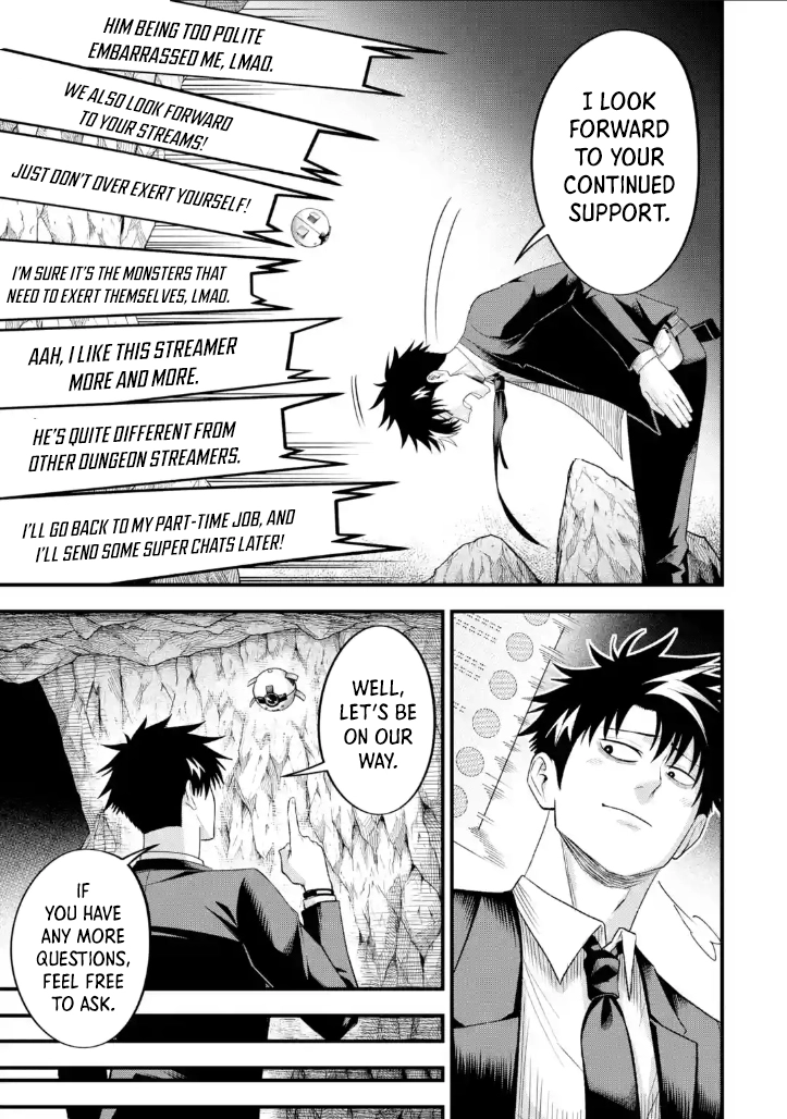Overpowered and Underpaid: An OP Swordmaster Turns Hit Streamer Chapter 7.3 page 8 - 