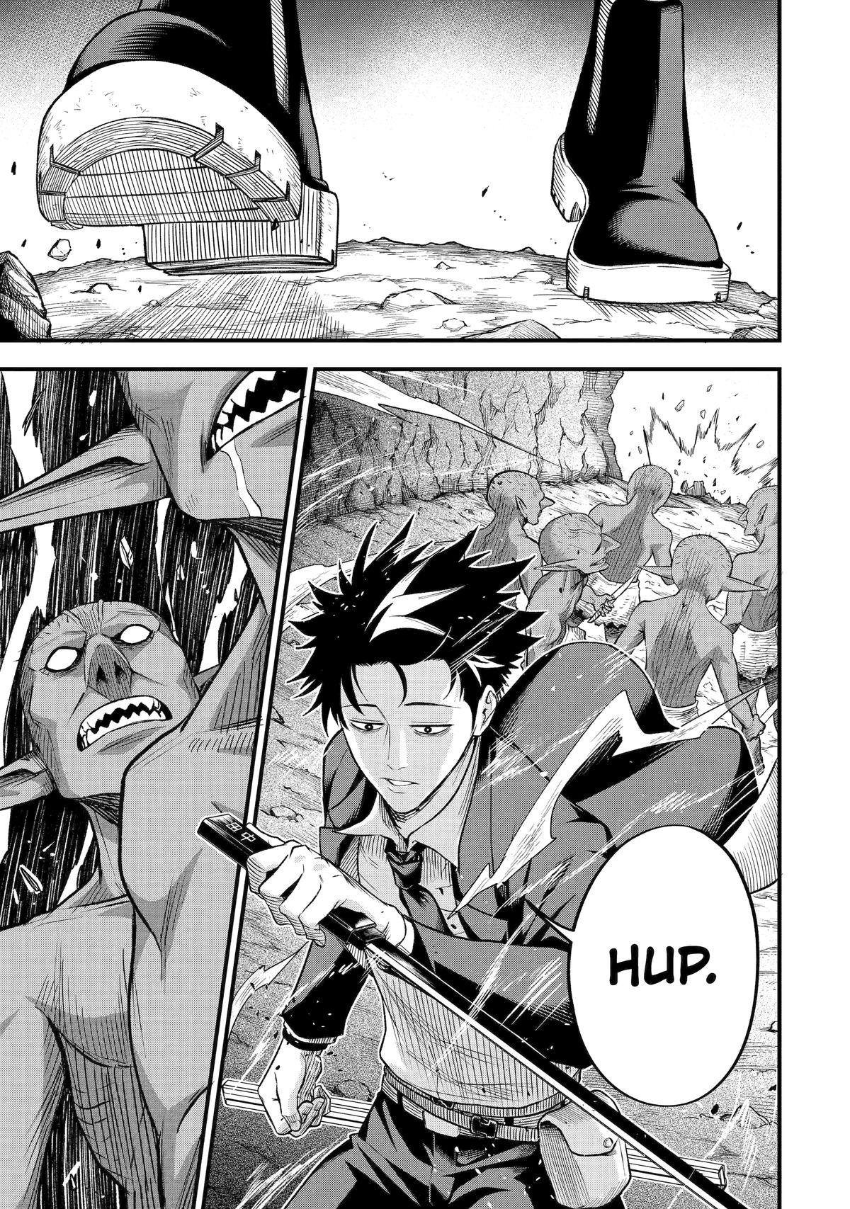 Overpowered and Underpaid: An OP Swordmaster Turns Hit Streamer Chapter 7 page 5 - 