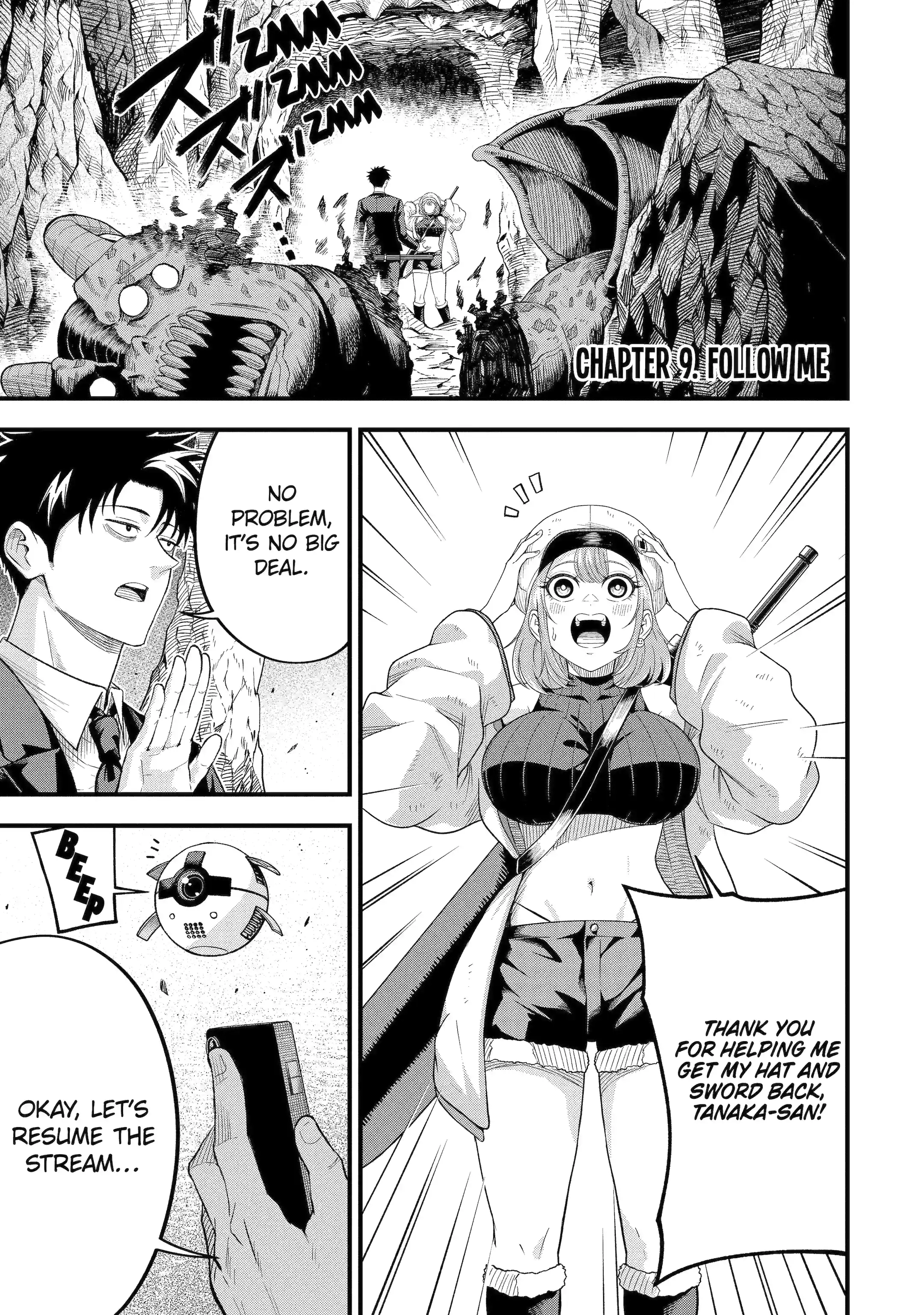 Overpowered and Underpaid: An OP Swordmaster Turns Hit Streamer Chapter 9.1 page 1 - 