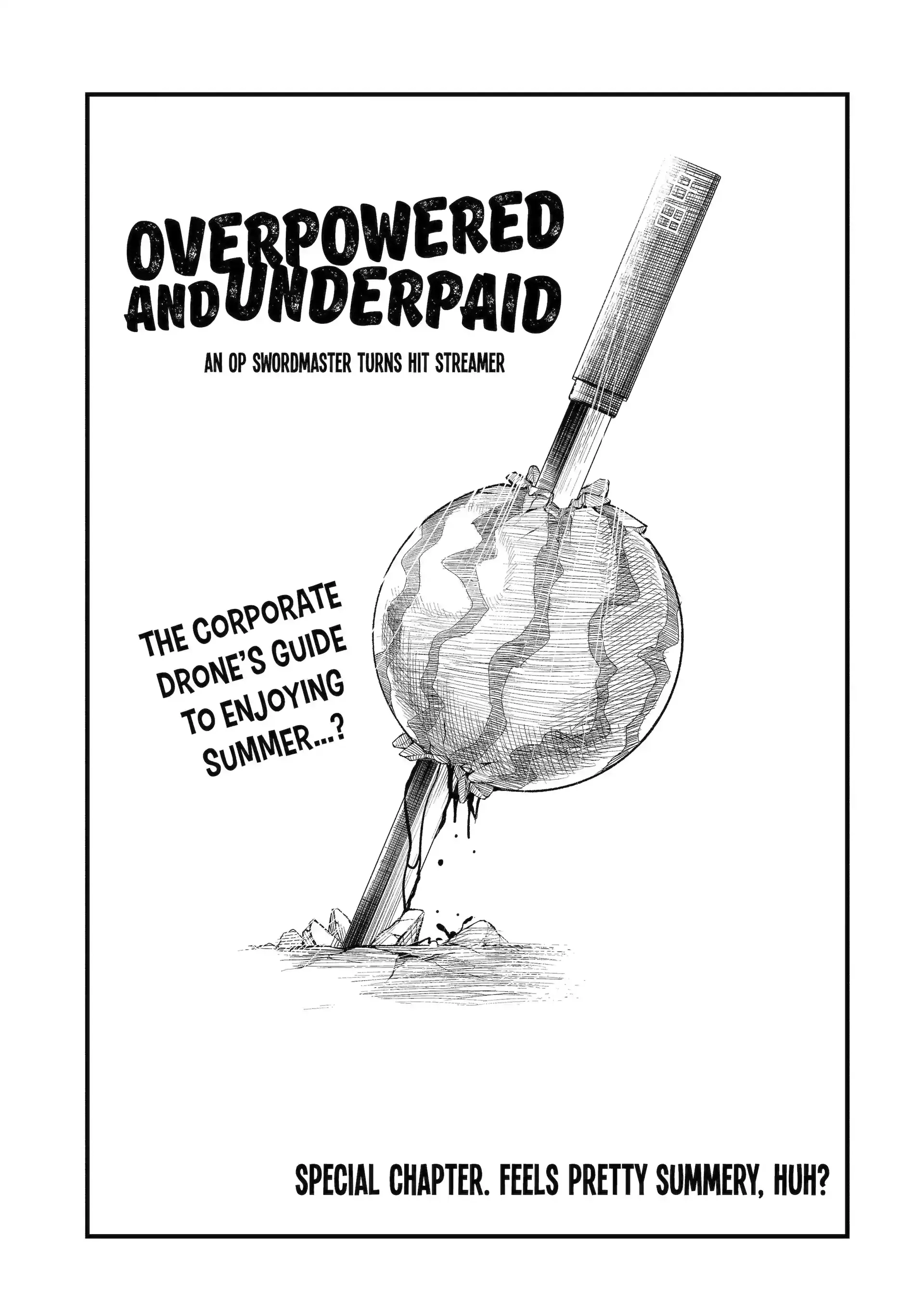 Overpowered and Underpaid: An OP Swordmaster Turns Hit Streamer Chapter 9.15 page 1 - 