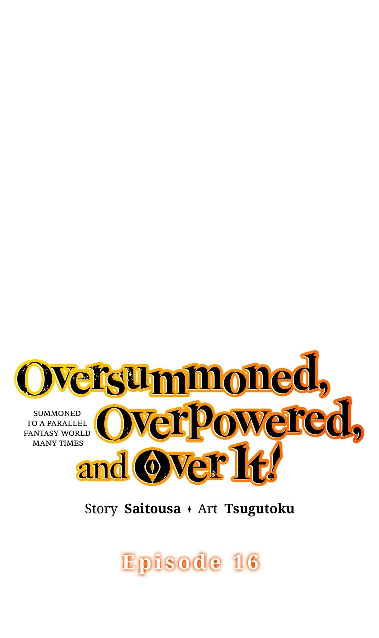 Oversummoned, Overpowered, and Over It! (Tsugutoku) Chapter 16 page 3 - 