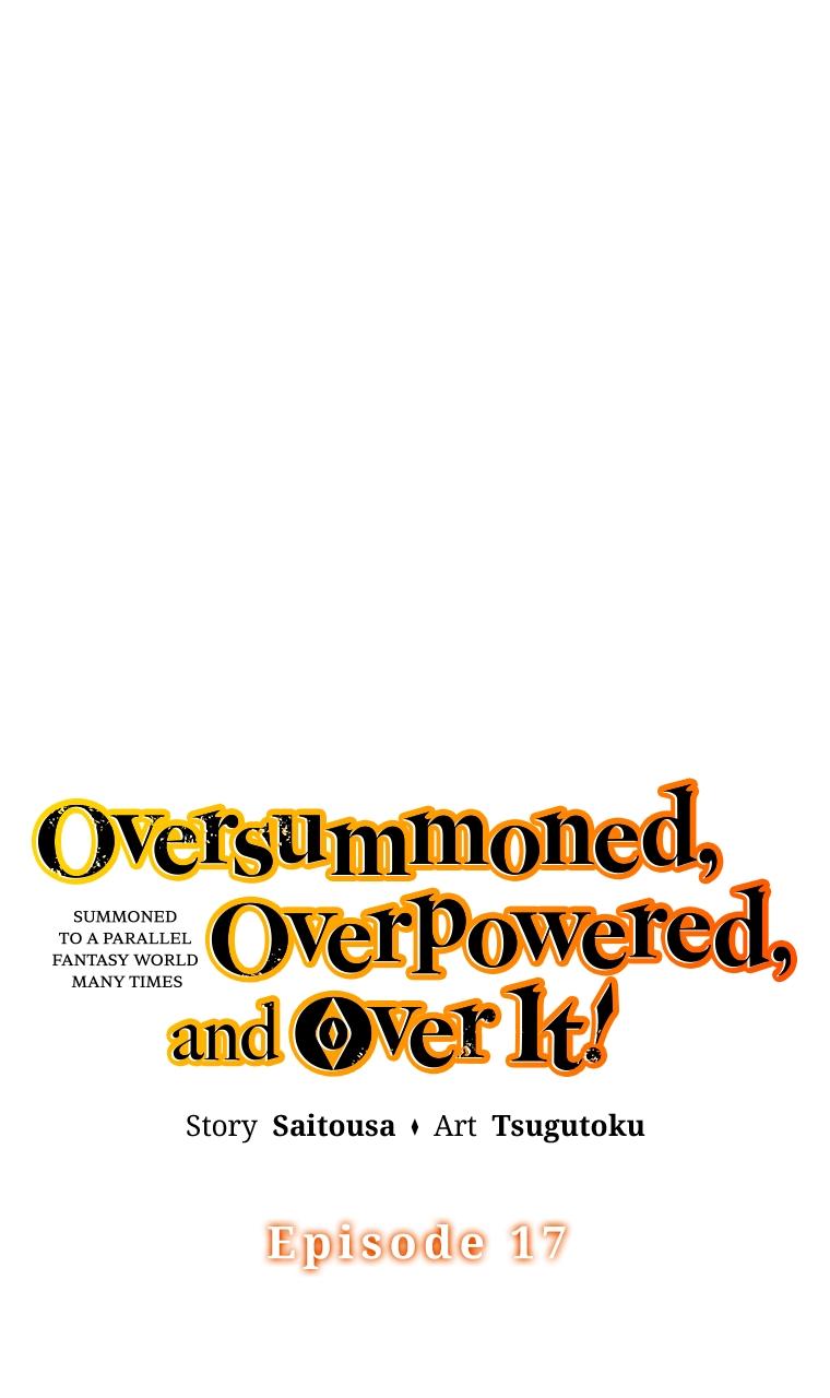 Oversummoned, Overpowered, and Over It! (Tsugutoku) Chapter 17 page 1 - 