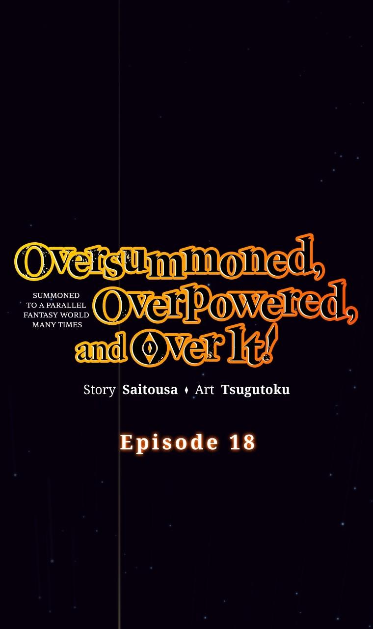 Oversummoned, Overpowered, and Over It! (Tsugutoku) Chapter 18 page 1 - 