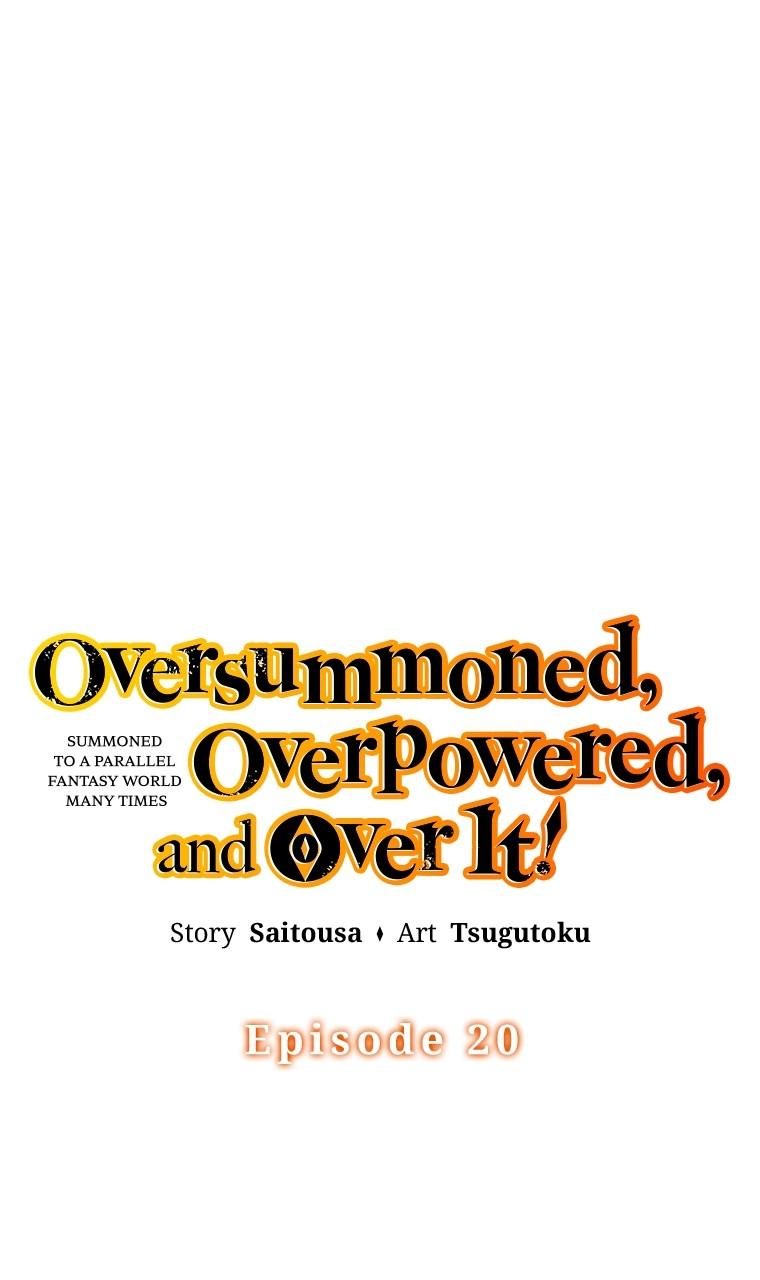Oversummoned, Overpowered, and Over It! (Tsugutoku) Chapter 20 page 1 - 