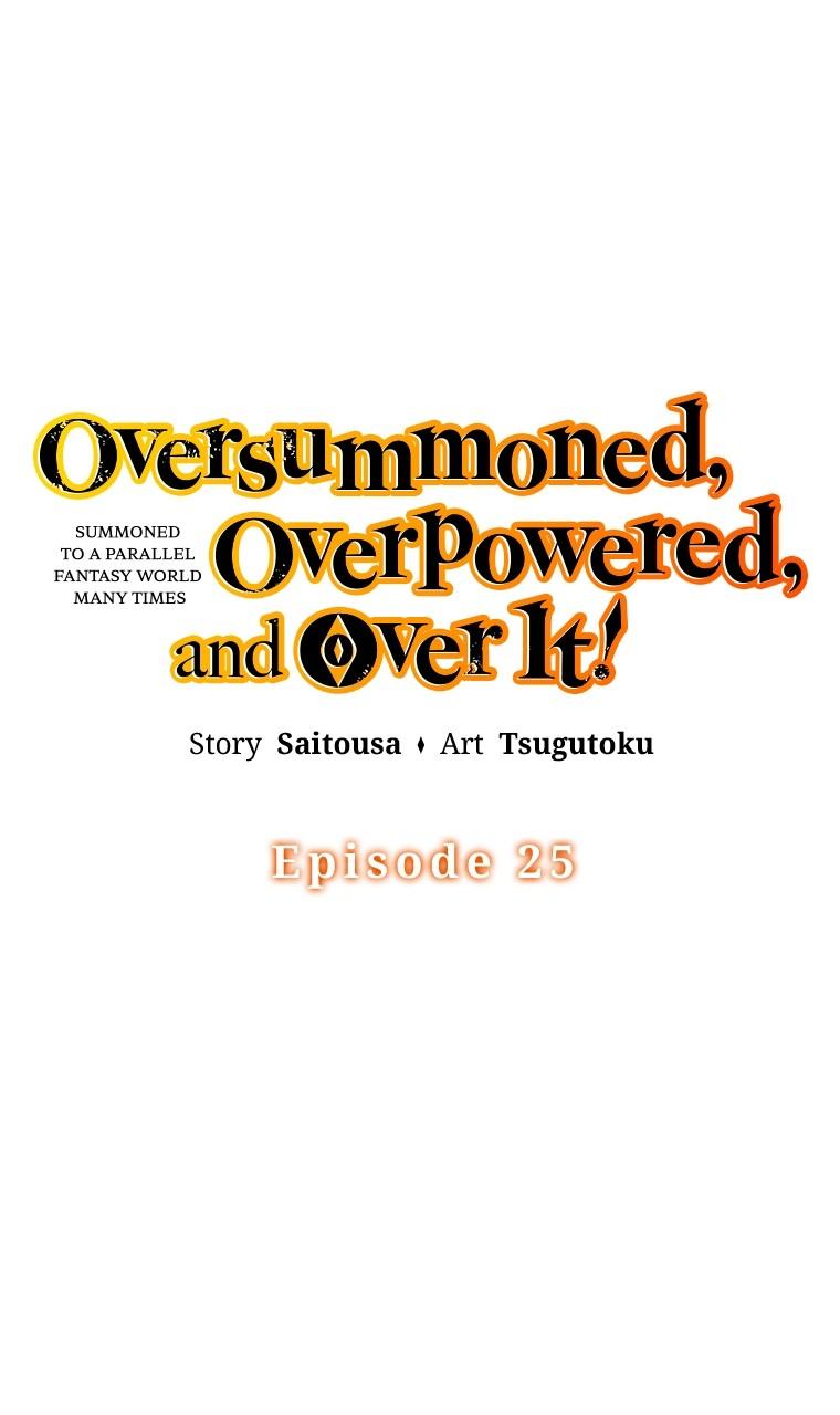 Oversummoned, Overpowered, and Over It! (Tsugutoku) Chapter 25 page 5 - 