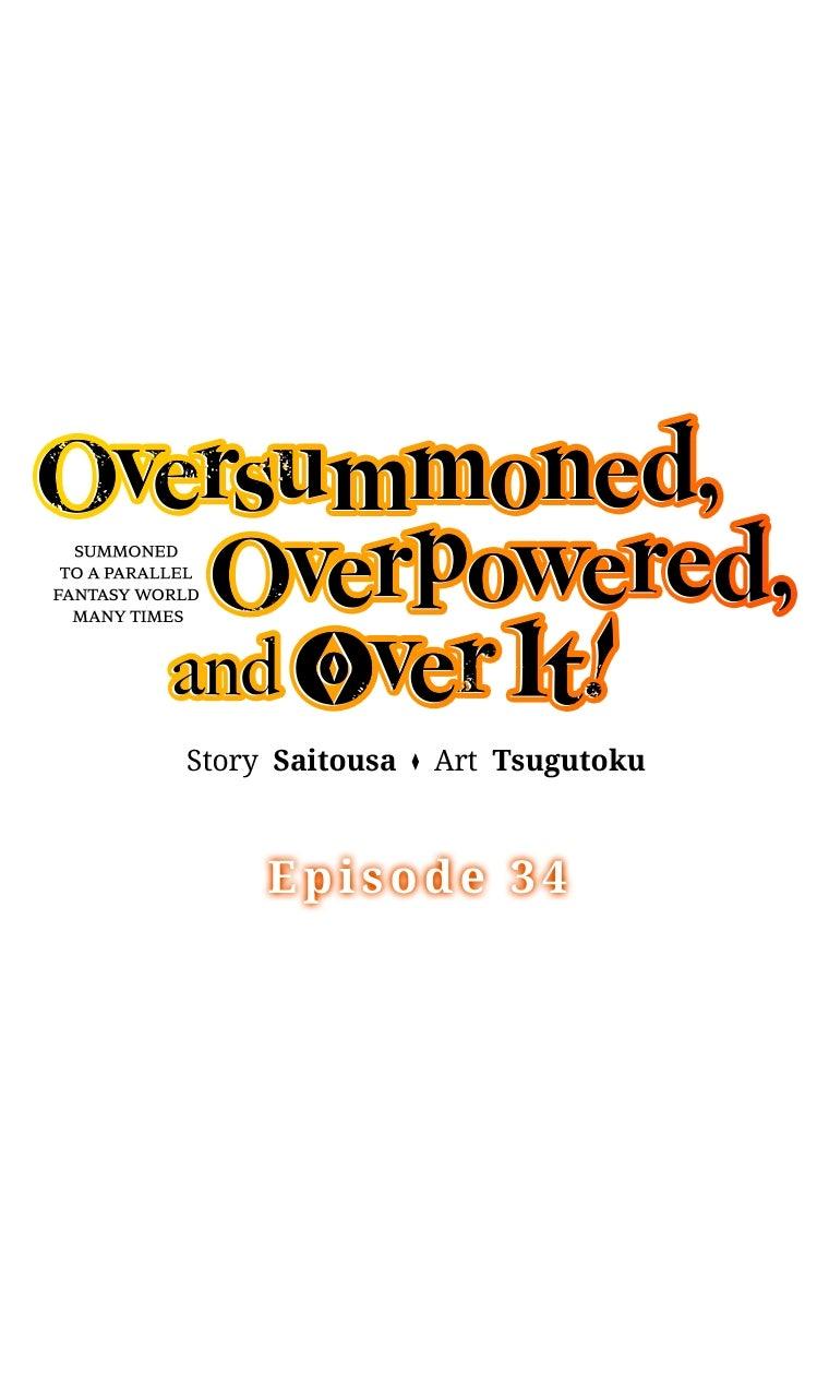 Oversummoned, Overpowered, and Over It! (Tsugutoku) Chapter 34 page 5 - 