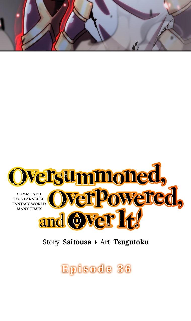 Oversummoned, Overpowered, and Over It! (Tsugutoku) Chapter 36 page 4 - 