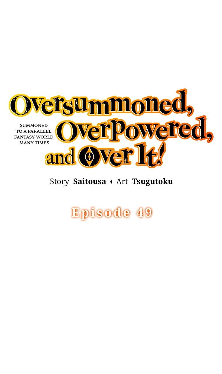 Oversummoned, Overpowered, and Over It! (Tsugutoku) Chapter 49 page 5 - 