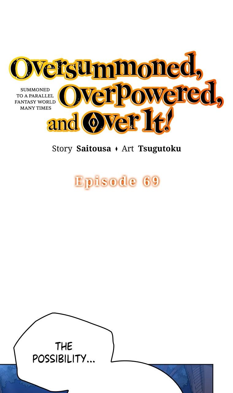 Oversummoned, Overpowered, and Over It! (Tsugutoku) Chapter 69 page 4 - 