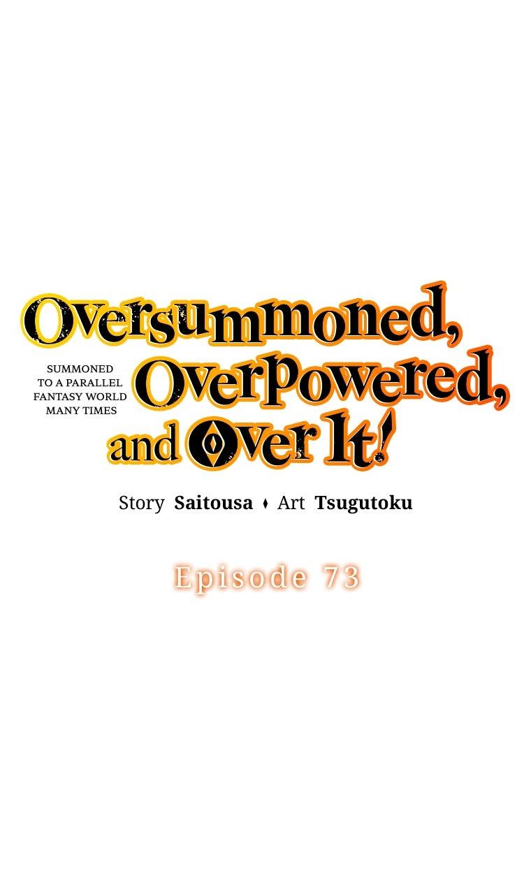 Oversummoned, Overpowered, and Over It! (Tsugutoku) Chapter 73 page 6 - 
