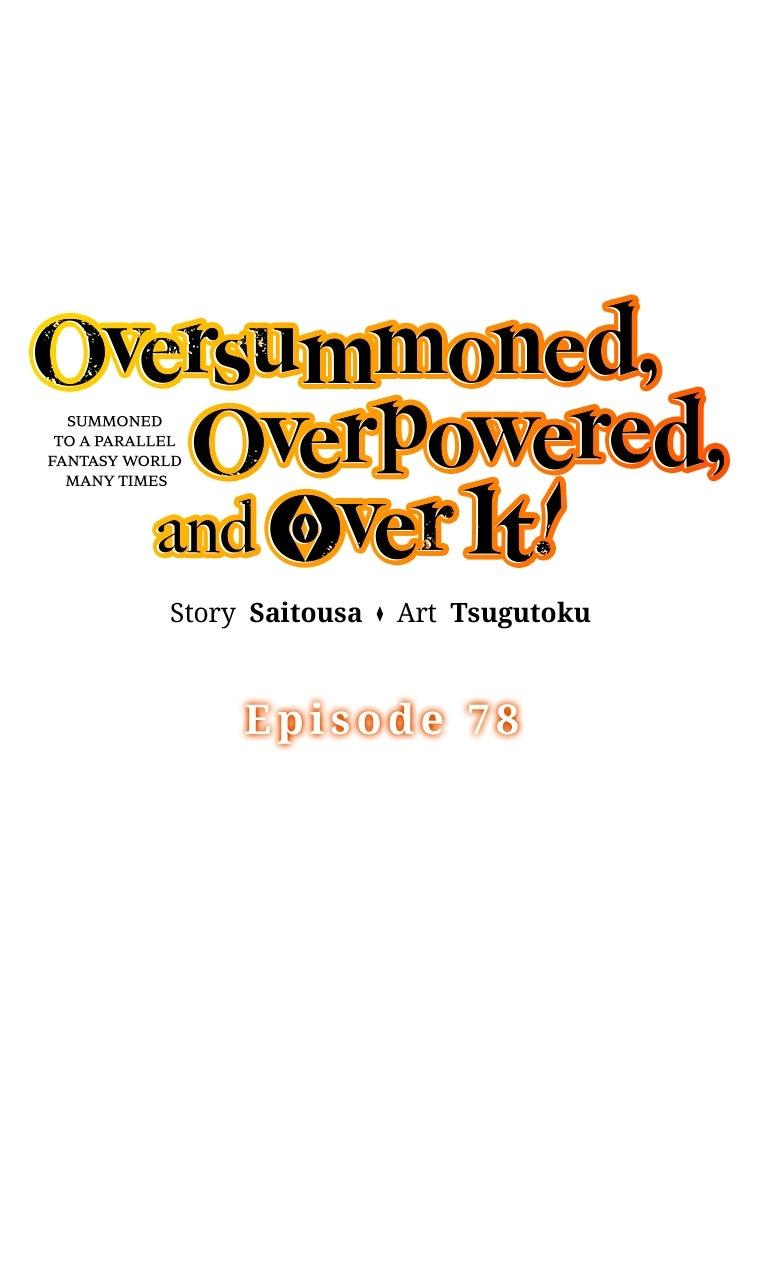 Oversummoned, Overpowered, and Over It! (Tsugutoku) Chapter 78 page 5 - 