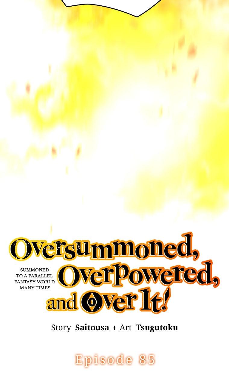 Oversummoned, Overpowered, and Over It! (Tsugutoku) Chapter 85 page 6 - 