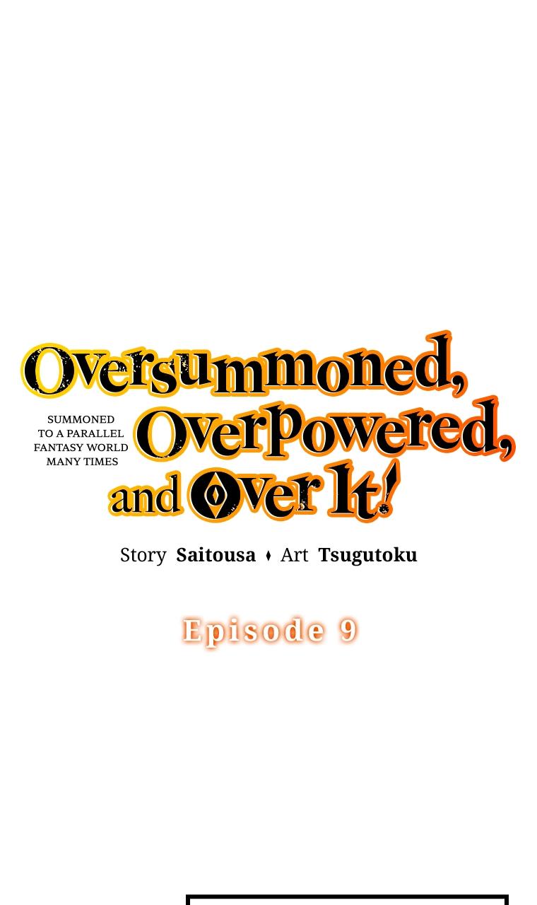 Oversummoned, Overpowered, and Over It! (Tsugutoku) Chapter 9 page 1 - 