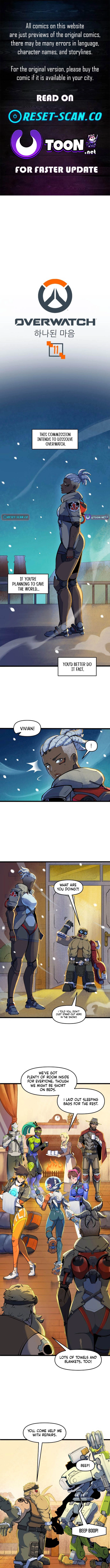 Overwatch: One Unified Heart Chapter 11 page 1 - 