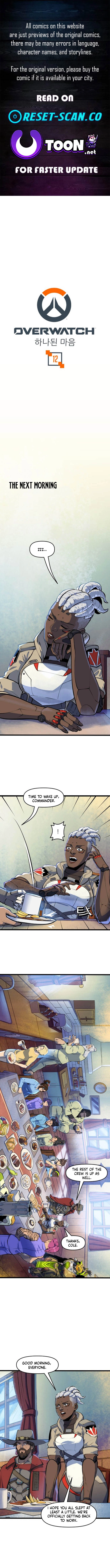 Overwatch: One Unified Heart Chapter 12 page 1 - 
